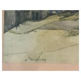 Rowena Meeks Abdy Where East Meets West Framed Art Print 22in Fair