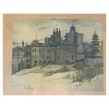 Rowena Meeks Abdy Where East Meets West Framed Art Print 22in Fair