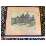 Rowena Meeks Abdy Where East Meets West Framed Art Print 22in Fair