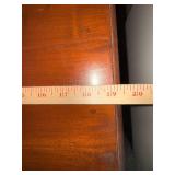 Vintage 3 Drawer Wood Nightstand Accent Chest Queen Anne Style