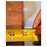 Antique Wood Chest of Drawers Dresser 6 Drawer 30x18x48 Good