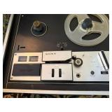 Sony TC-350C Reel to Reel Tape Recorder Stereo 350 Portable Case