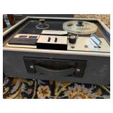 Sony TC-350C Reel to Reel Tape Recorder Stereo 350 Portable Case