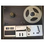 Sony TC-350C Reel to Reel Tape Recorder Stereo 350 Portable Case