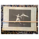 Baryshnikov Makarova Giselle Ballet Poster Martha Swope 28x20 Good