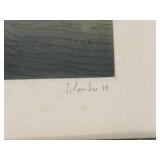 Samir Signed Limited Edition Framed Prints Pair Dawn East Mountain