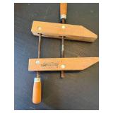 Vintage Jorgensen Wood Handscrew Clamp Made in USA Chicago Ill
