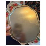 Daher Decorated Ware Tin Tray Lot 10 England Bird Floral Serving Trays