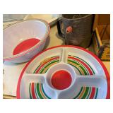 Vintage Kitchenware Cookware Lot Aluminum Utensils Sifter Rosette Iron