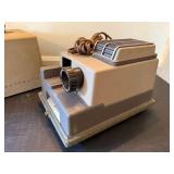 Keystone Automatic K 511 Slide Projector w/ Case Vintage See Photos