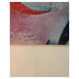 Marc Chagall I and My Village Framed Art Print MoMA Label 14in