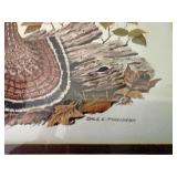 Dale C. Thompson Framed Wildlife Prints Lot of 4 Rustic Cabin Art