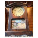 Vintage Clock top needs to be reattached