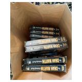 11 VHS Lot Dean Martin Celebrity Roasts Guthy-Renker Boxed Tapes