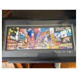 Studio 500 Framed Times Square Broadway Print Panoramic Wall Art