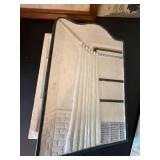Signed Vintage Plaster Wall Sculpture Bathroom Interior Relief 1989