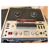 Sony TC-660 Reel to Reel Tape Recorder Auto Reverse Portable Case