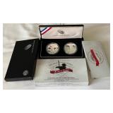 2022 Negro League Soul of Baseball SILVER Dollar Coin and Jackie Robinson Siver Medal Set - 2 coins - original package with COA