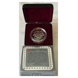 1994 Royal Canadian Proof Silver Dollar - Sled Dog Original Packaging w/ COA