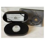 2000 Canadian $20 Silver Proof Coin The H.S. Taylor Steam Buggy - Holograph! Original Packaging w/ COA