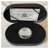 2000 Canadian $20 Silver Proof Coin The H.S. Taylor Steam Buggy - Holograph! Original Packaging w/ COA