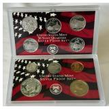 2006 Silver Proof Set 10 coins - original package with COA