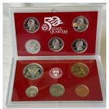 2006 Silver Proof Set 10 coins - original package with COA