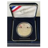 2000 Leif Ericson Millenium Proof Silver Dollar - original package with COA