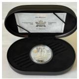 2000 Canadian $20 Silver Proof Coin Le Bluenose - Holograph! Original Packaging w/ COA