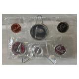 1967 Canada Proof-Like 6 coin uncirculated set - original package with COA and envelope