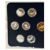 1992 Canadian 125th Anniversary 95.5% Silver 13 coin Proof Set Tray with Coins only, no external hard case, no COA