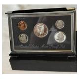 1998 Premier Silver Proof Set - original package with COA