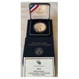 2011 P-Medal of Honor Proof SILVER Dollar - original package with COA