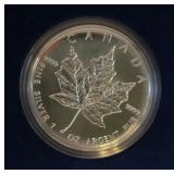1994 Royal Canadian Maple Leaf $5 Silver Proof Coin Original Packaging but no COA