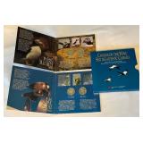 1995 Canada on the Wing Birds of Canada Fifty Cent Silver Four Coin Set Original Packaging w/ COA
