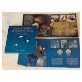 1995 Canada on the Wing Birds of Canada Fifty Cent Silver Four Coin Set Original Packaging w/ COA
