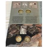 1995 Canada on the Wing Birds of Canada Fifty Cent Silver Four Coin Set Original Packaging w/ COA