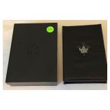 1994 Royal Canadian Double Dollar 7 Coin Proof Set - Dog Sled Patrol Silver Dollar Original Packaging w/ COA