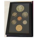 1995 Royal Canadian Double Dollar 7 Coin Proof Set - Hudson's Bay Company Silver Dollar Original Packaging w/ COA