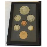 1996 Royal Canadian Double Dollar 7 Coin Proof Set - MacIntosh Silver Dollar Original Packaging w/ COA