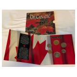 1995 Oh Canada! Uncirculated Six Coin Set Original Packaging w/ COA
