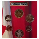 1995 Oh Canada! Uncirculated Six Coin Set Original Packaging w/ COA