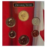 1995 Oh Canada! Uncirculated Six Coin Set Original Packaging w/ COA