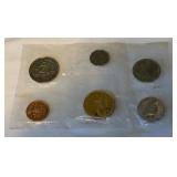 1992 Royal Canadian Uncirculated Proof-Like 6 Coin Set Cello Wrap Only