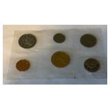 1992 Royal Canadian Uncirculated Proof-Like 6 Coin Set Cello Wrap Only