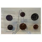 1994 Royal Canadian Uncirculated Proof-Like 6 Coin Set Original Packaging w/ COA, minor damage to external envelope