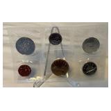 1994 Royal Canadian Uncirculated Proof-Like 6 Coin Set Original Packaging w/ COA, minor damage to external envelope