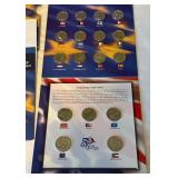 2002 The 50 State Quarters and Euro Coin Collection (17 coins) Original Packaging w/ COA