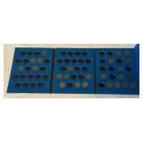 Partial 24 coin Jefferson Nickel Collection from 1939 to 1961 Official Whitman Coin Folder