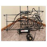 GHN Neon Electric Sign OPEN - 120V, 140W Max - Indoor Use - Made in USA